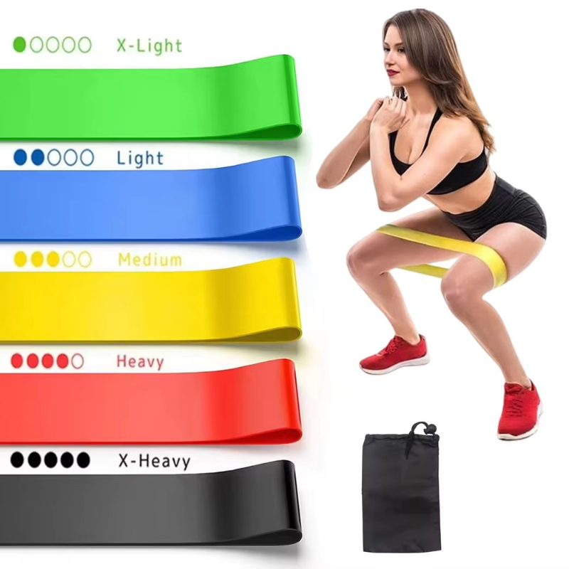 Pilates Yoga Or - Эластичные ленты для тренировок (1/2/3/4/5 шт.).