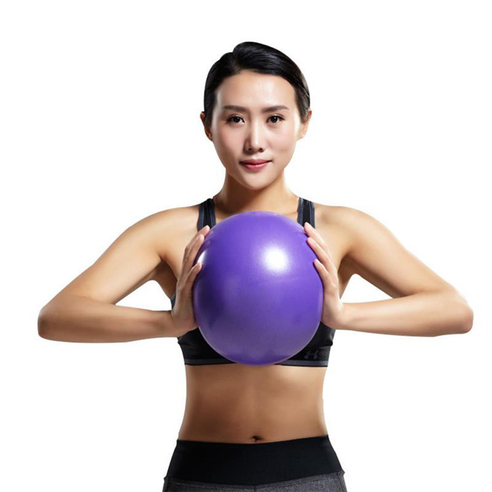 Pilates Yoga Ball Workout - Мини-мяч для пилатеса, фиолетовый, 25 см,