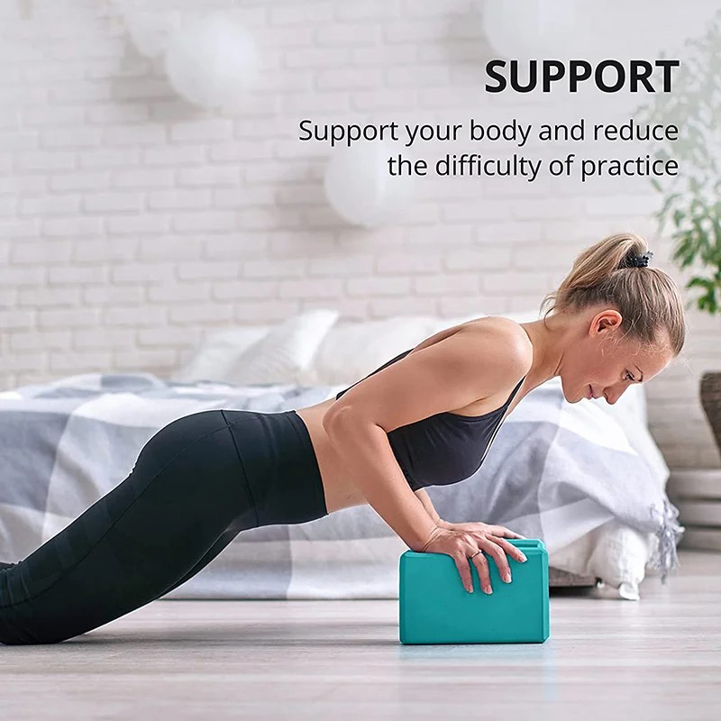 Блоки для йоги, пенопластовый  – обзор и цена Pilates Yoga Block