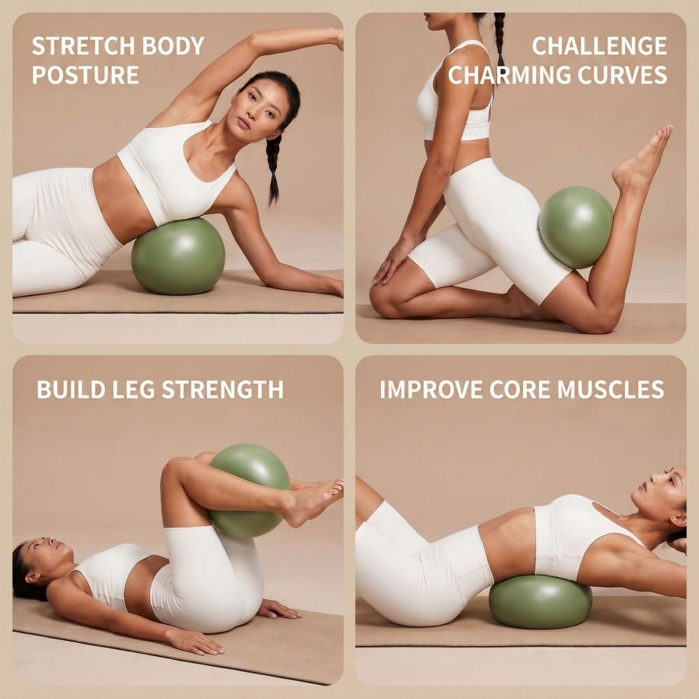 Бытовой надувной мяч для йоги  – обзор и цена Pilates Yoga Ball Workout