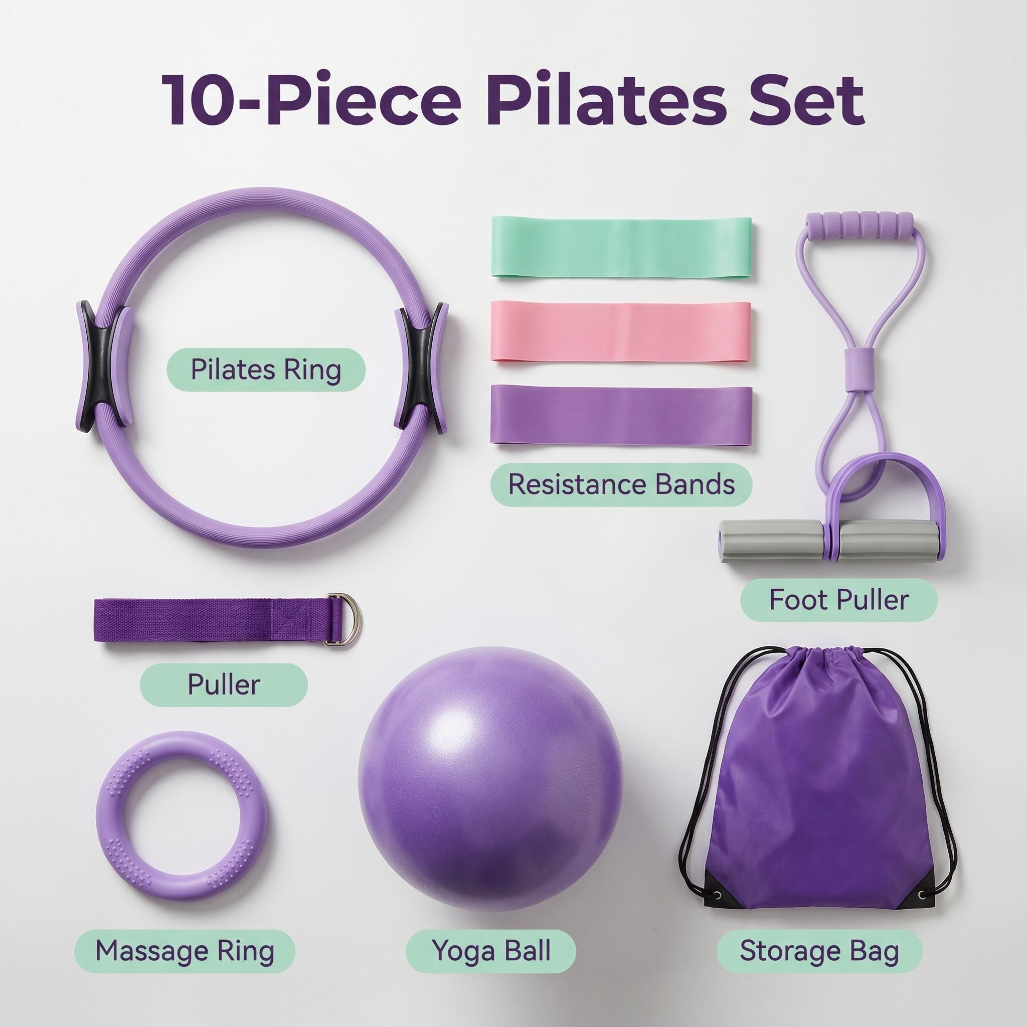 Новый набор для йоги и пилатес – обзор и цена Pilates Yoga Combo